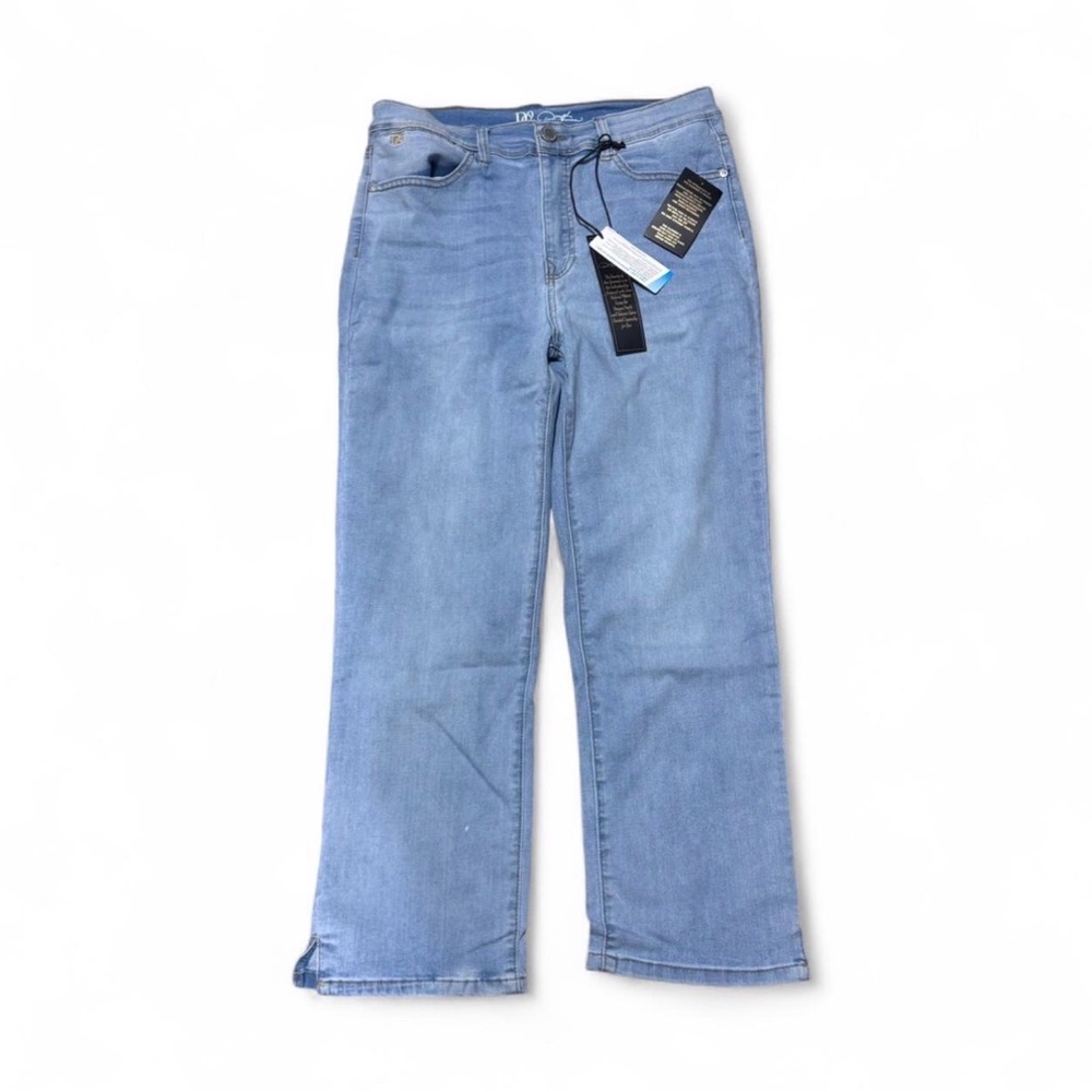 Diane Gilman (DG2) brand straight-leg jeans NWT 14t COOL MAX